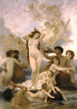 naissance de Venus William Adolphe Bouguereau Nacktheit Ölgemälde